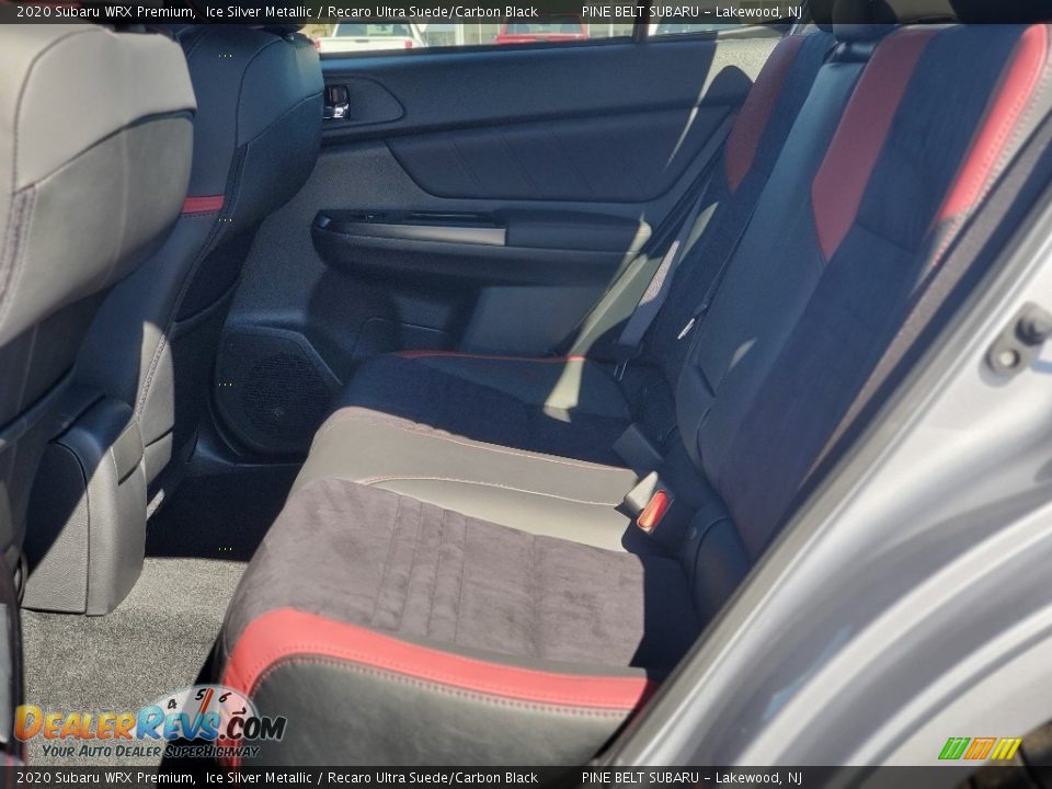 2020 Subaru WRX Premium Ice Silver Metallic / Recaro Ultra Suede/Carbon Black Photo #6