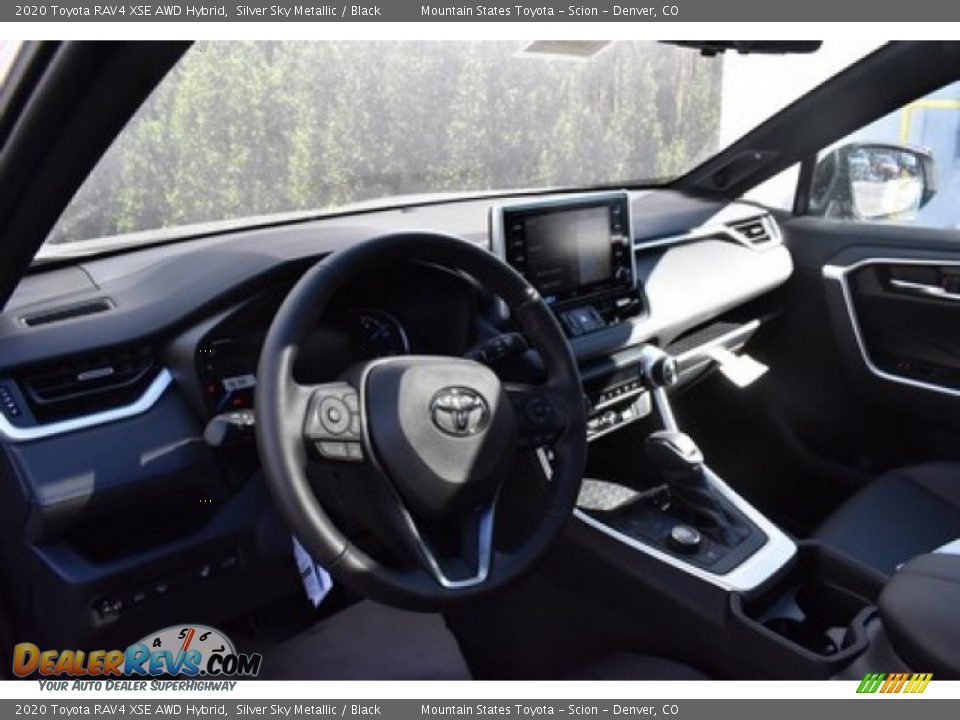 2020 Toyota RAV4 XSE AWD Hybrid Silver Sky Metallic / Black Photo #5