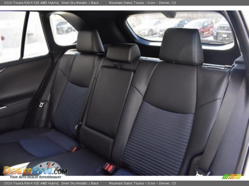 2020 Toyota RAV4 XSE AWD Hybrid Silver Sky Metallic / Black Photo #10