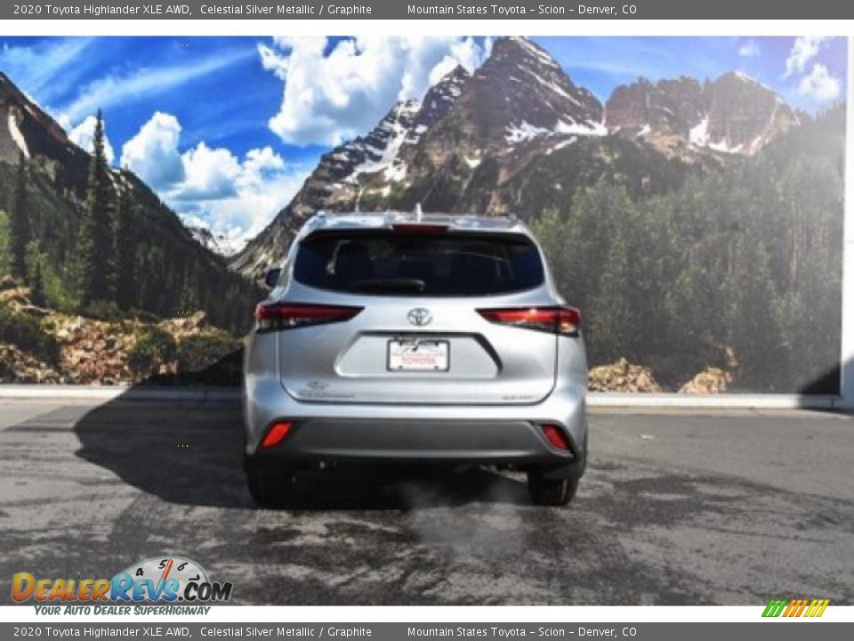 2020 Toyota Highlander XLE AWD Celestial Silver Metallic / Graphite Photo #4