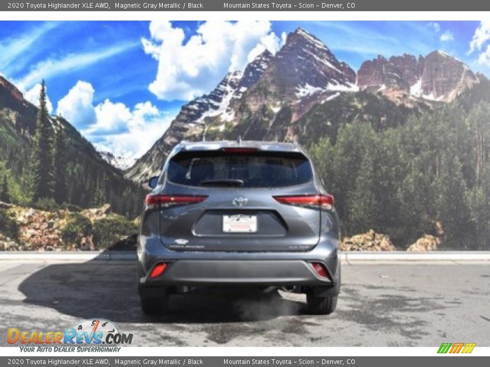 2020 Toyota Highlander XLE AWD Magnetic Gray Metallic / Black Photo #4