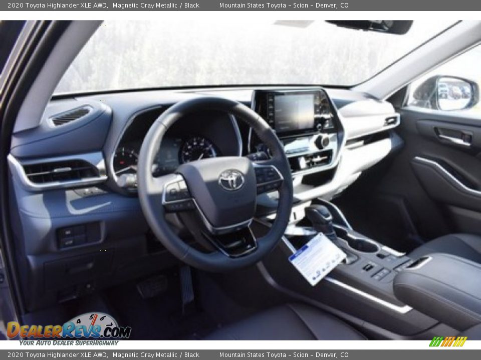 2020 Toyota Highlander XLE AWD Magnetic Gray Metallic / Black Photo #5