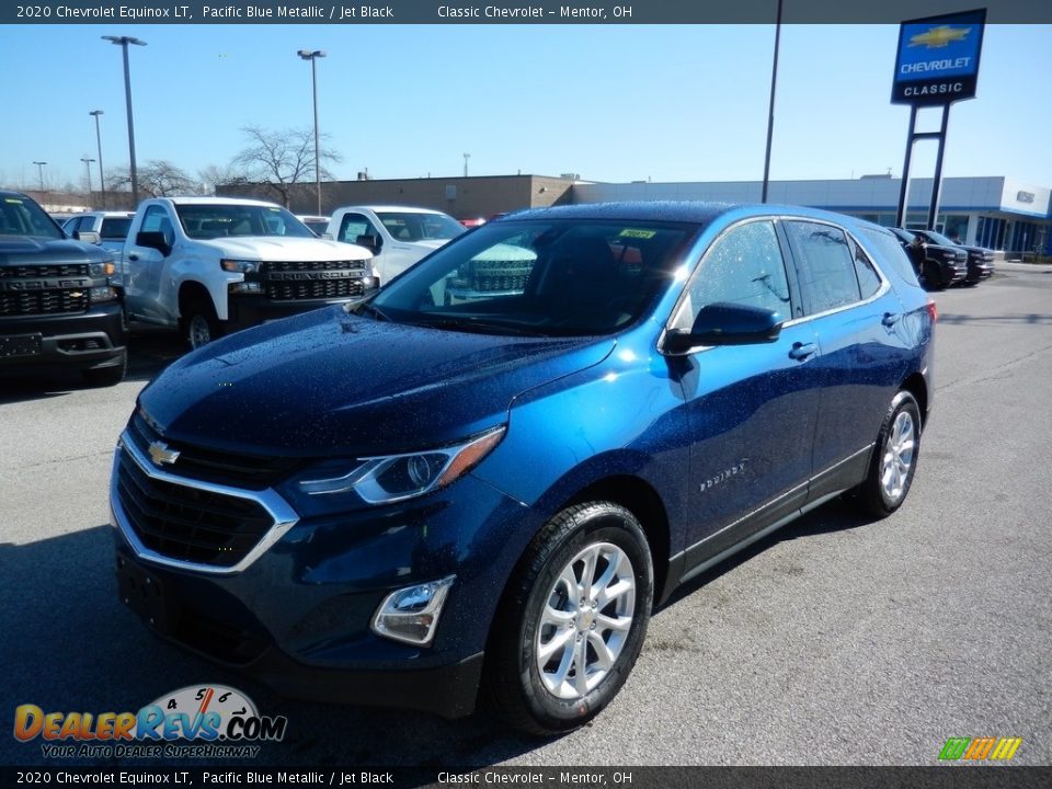 2020 Chevrolet Equinox LT Pacific Blue Metallic / Jet Black Photo #1