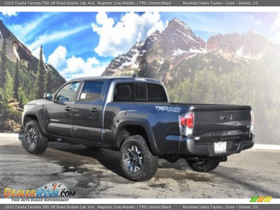 2020 Toyota Tacoma TRD Off Road Double Cab 4x4 Magnetic Gray Metallic / TRD Cement/Black Photo #3