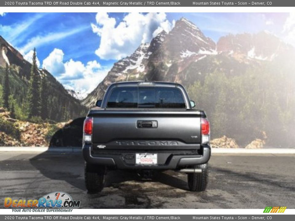 2020 Toyota Tacoma TRD Off Road Double Cab 4x4 Magnetic Gray Metallic / TRD Cement/Black Photo #4