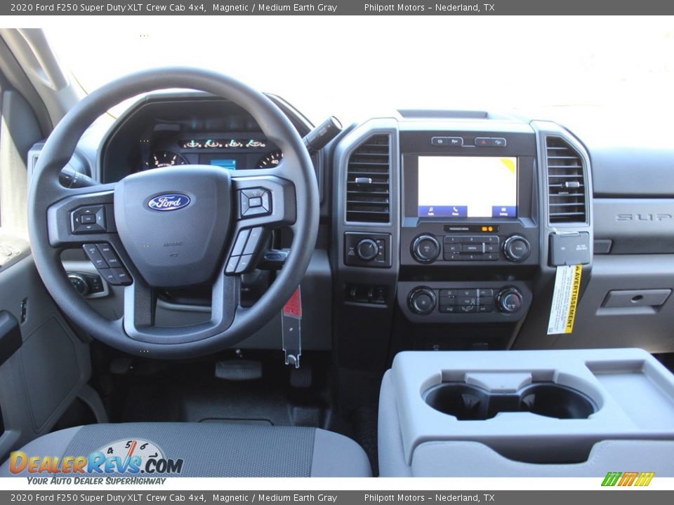 2020 Ford F250 Super Duty XLT Crew Cab 4x4 Magnetic / Medium Earth Gray Photo #19
