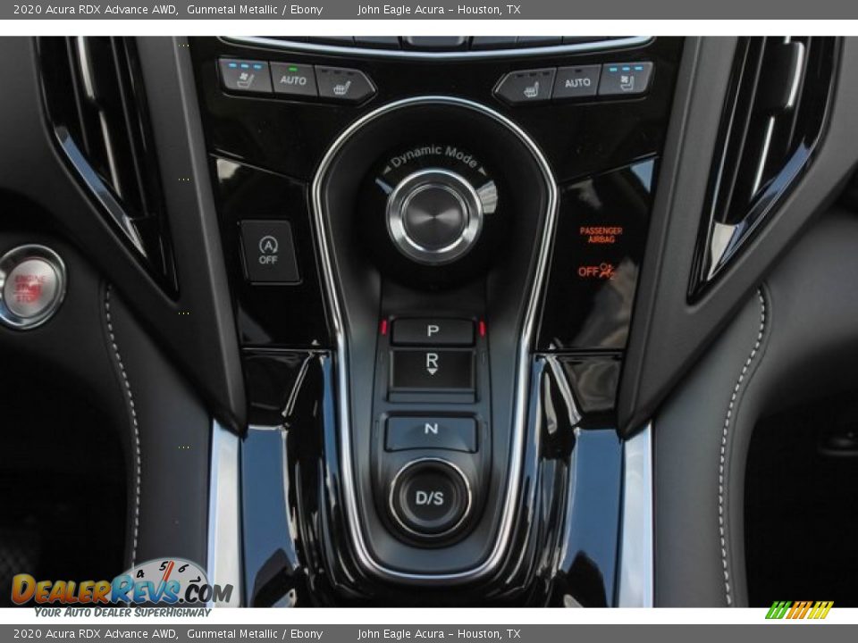 2020 Acura RDX Advance AWD Gunmetal Metallic / Ebony Photo #30