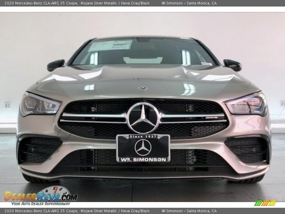 2020 Mercedes-Benz CLA AMG 35 Coupe Mojave Silver Metallic / Neva Gray/Black Photo #2