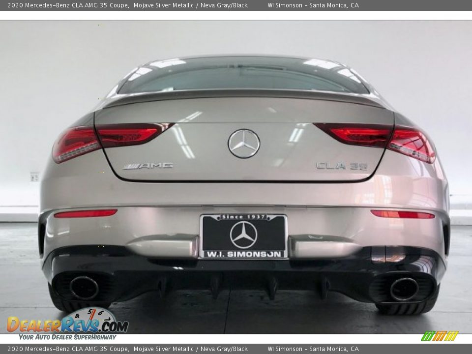2020 Mercedes-Benz CLA AMG 35 Coupe Mojave Silver Metallic / Neva Gray/Black Photo #3