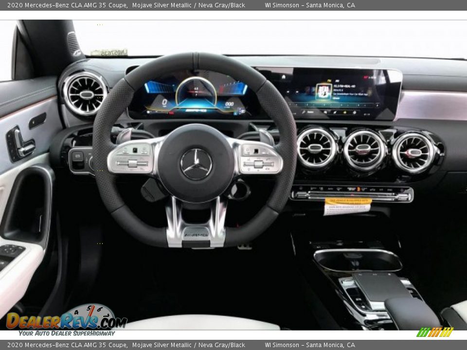 2020 Mercedes-Benz CLA AMG 35 Coupe Mojave Silver Metallic / Neva Gray/Black Photo #4