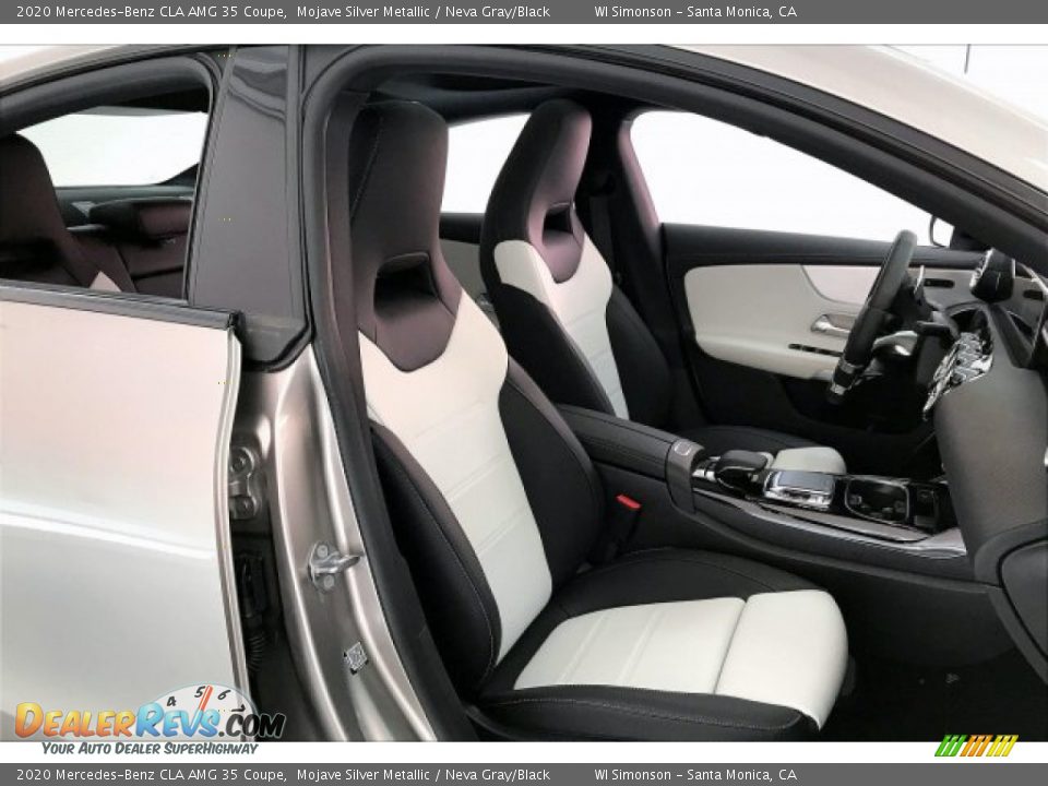 2020 Mercedes-Benz CLA AMG 35 Coupe Mojave Silver Metallic / Neva Gray/Black Photo #6