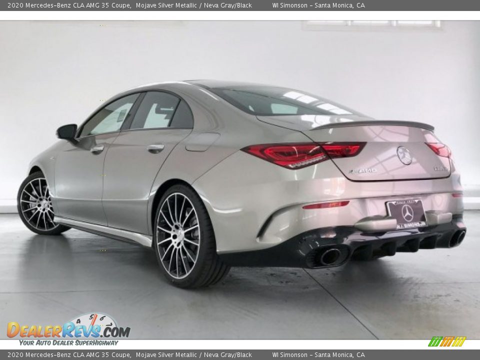 2020 Mercedes-Benz CLA AMG 35 Coupe Mojave Silver Metallic / Neva Gray/Black Photo #10