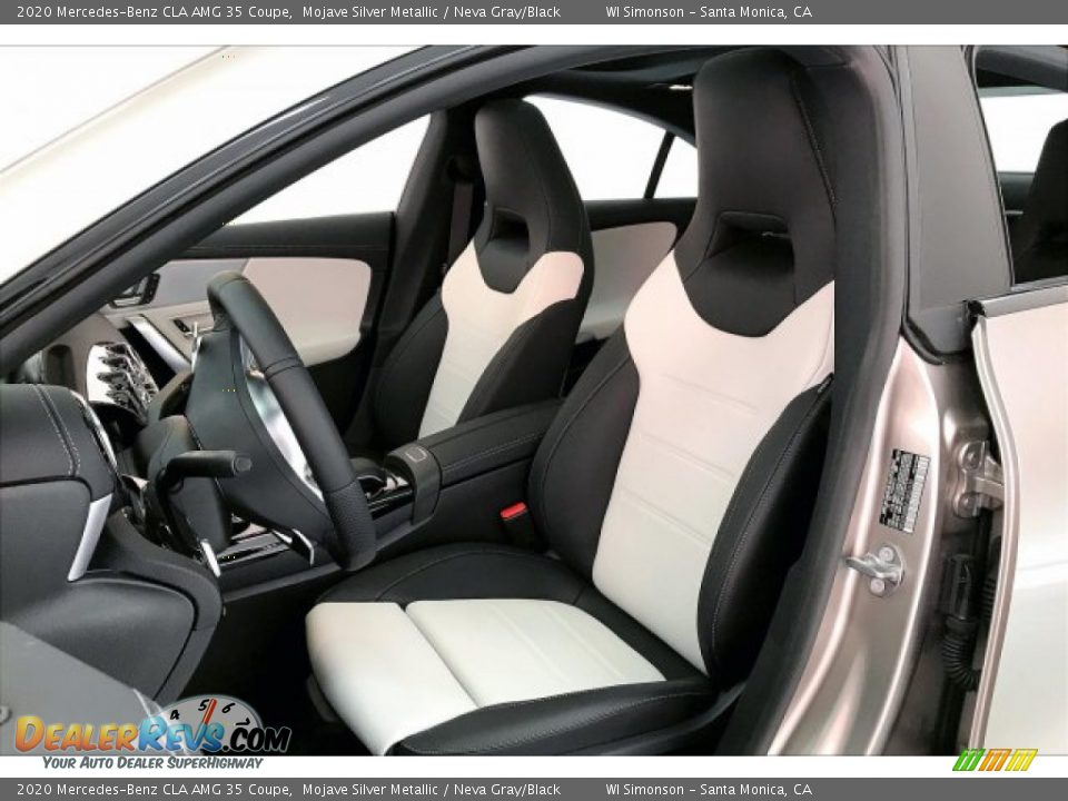 2020 Mercedes-Benz CLA AMG 35 Coupe Mojave Silver Metallic / Neva Gray/Black Photo #14