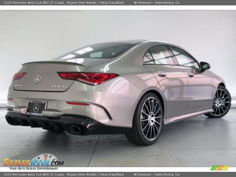 2020 Mercedes-Benz CLA AMG 35 Coupe Mojave Silver Metallic / Neva Gray/Black Photo #16