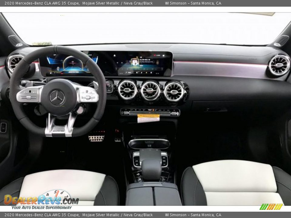 2020 Mercedes-Benz CLA AMG 35 Coupe Mojave Silver Metallic / Neva Gray/Black Photo #17