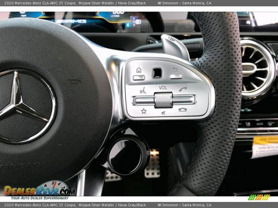 2020 Mercedes-Benz CLA AMG 35 Coupe Mojave Silver Metallic / Neva Gray/Black Photo #19