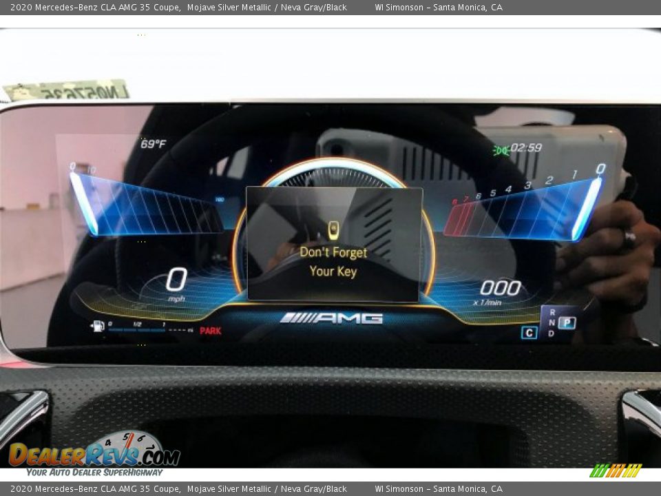 2020 Mercedes-Benz CLA AMG 35 Coupe Mojave Silver Metallic / Neva Gray/Black Photo #20