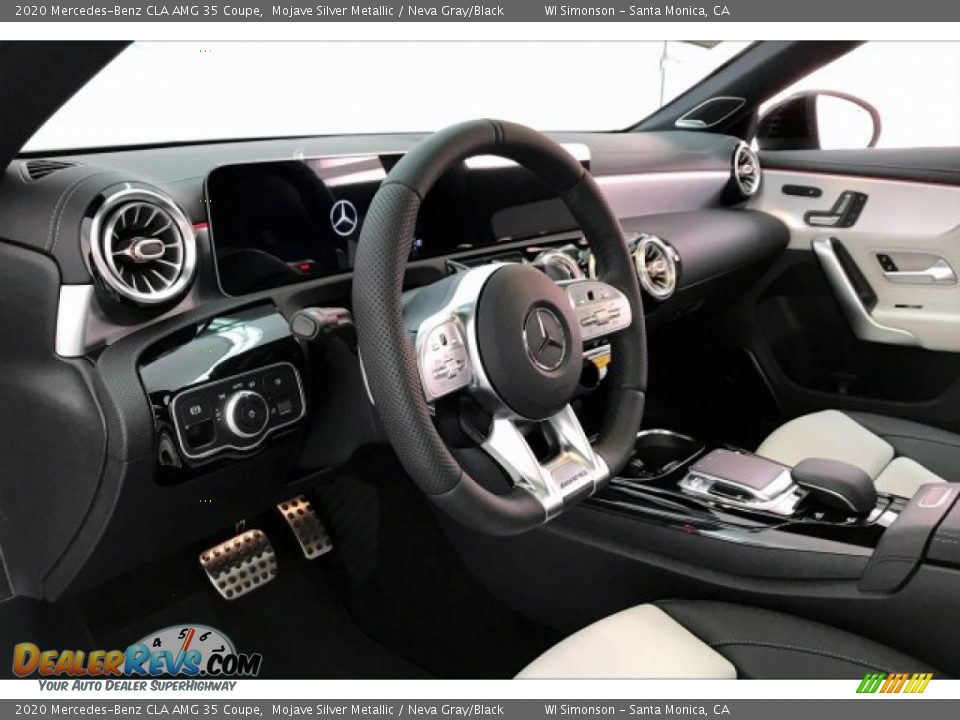 2020 Mercedes-Benz CLA AMG 35 Coupe Mojave Silver Metallic / Neva Gray/Black Photo #22