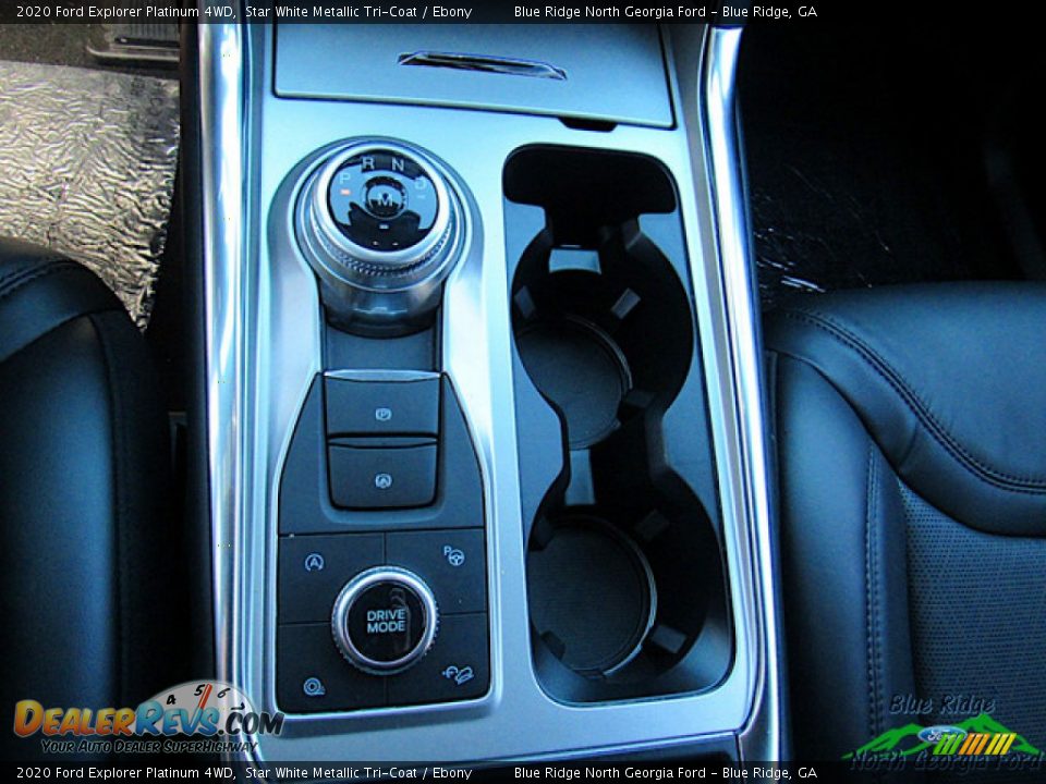 2020 Ford Explorer Platinum 4WD Star White Metallic Tri-Coat / Ebony Photo #26