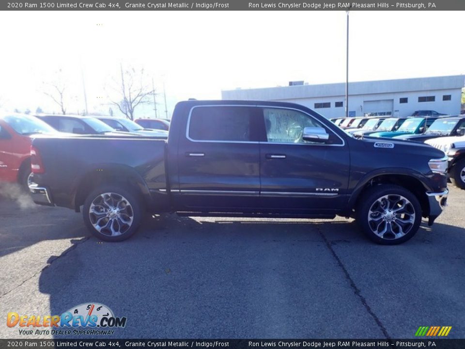 2020 Ram 1500 Limited Crew Cab 4x4 Granite Crystal Metallic / Indigo/Frost Photo #6