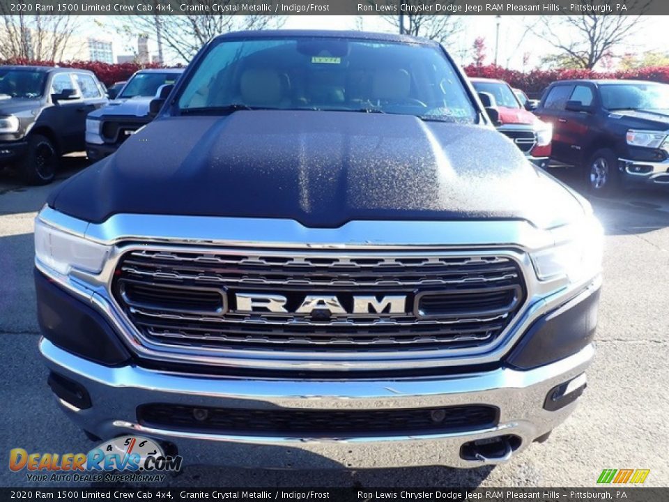 2020 Ram 1500 Limited Crew Cab 4x4 Granite Crystal Metallic / Indigo/Frost Photo #8