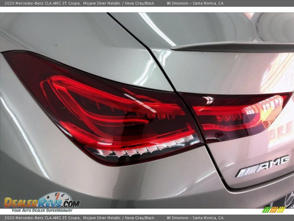 2020 Mercedes-Benz CLA AMG 35 Coupe Mojave Silver Metallic / Neva Gray/Black Photo #26