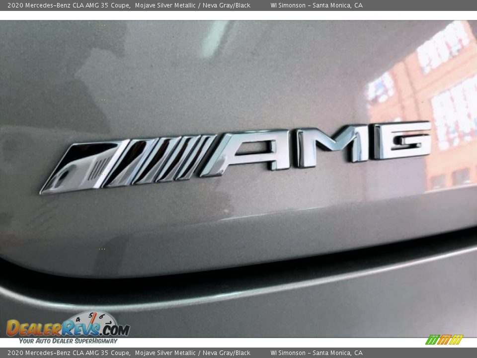 2020 Mercedes-Benz CLA AMG 35 Coupe Mojave Silver Metallic / Neva Gray/Black Photo #27