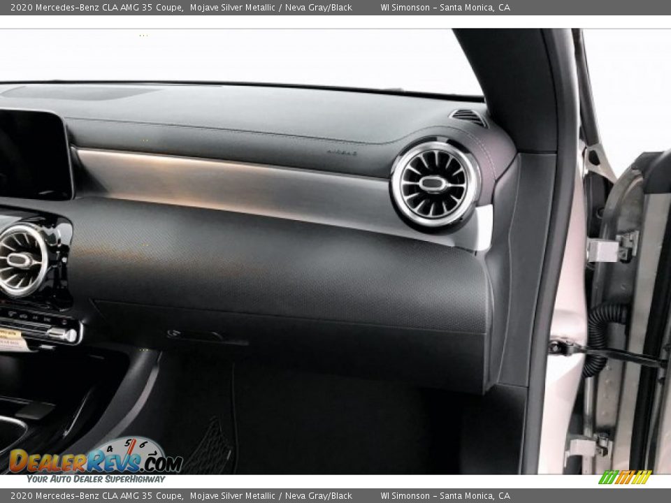 2020 Mercedes-Benz CLA AMG 35 Coupe Mojave Silver Metallic / Neva Gray/Black Photo #28