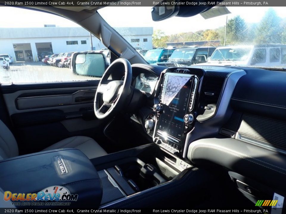 2020 Ram 1500 Limited Crew Cab 4x4 Granite Crystal Metallic / Indigo/Frost Photo #11