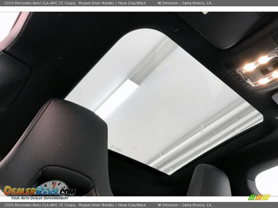 2020 Mercedes-Benz CLA AMG 35 Coupe Mojave Silver Metallic / Neva Gray/Black Photo #29