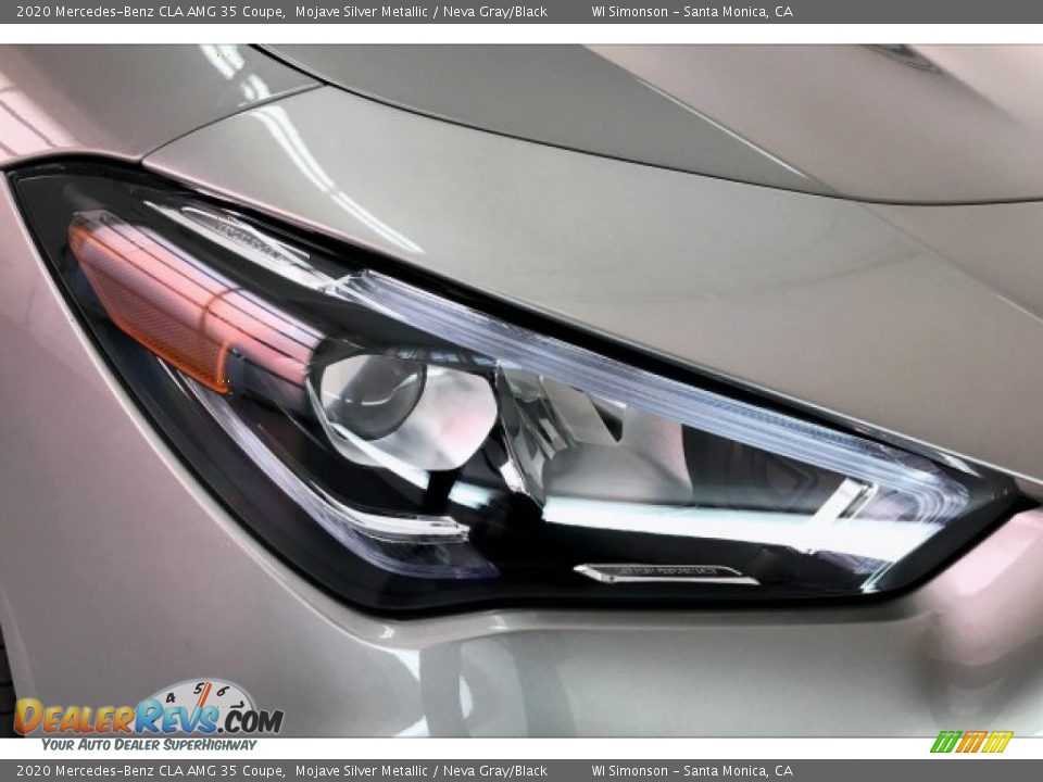 2020 Mercedes-Benz CLA AMG 35 Coupe Mojave Silver Metallic / Neva Gray/Black Photo #32
