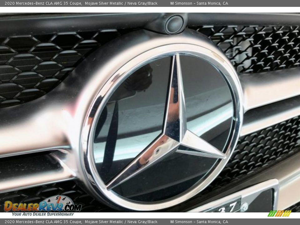 2020 Mercedes-Benz CLA AMG 35 Coupe Mojave Silver Metallic / Neva Gray/Black Photo #33