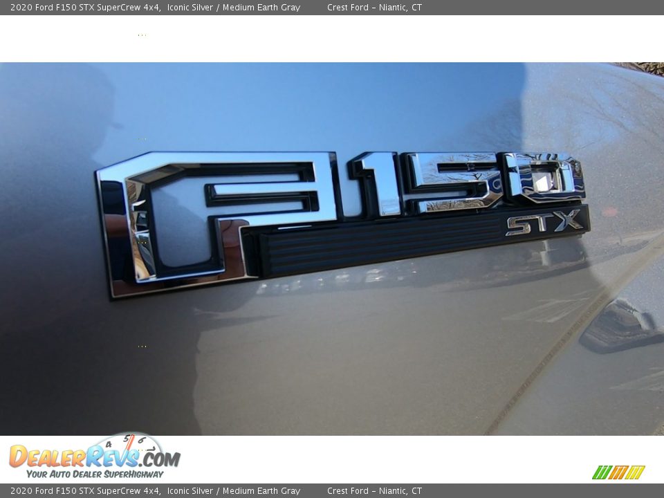 2020 Ford F150 STX SuperCrew 4x4 Iconic Silver / Medium Earth Gray Photo #25