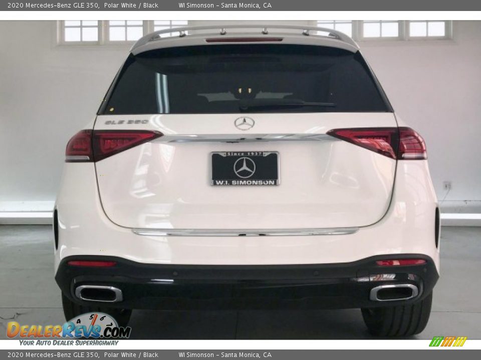 2020 Mercedes-Benz GLE 350 Polar White / Black Photo #3