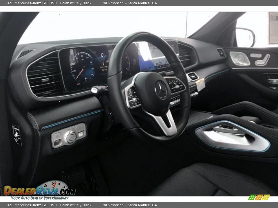 2020 Mercedes-Benz GLE 350 Polar White / Black Photo #4