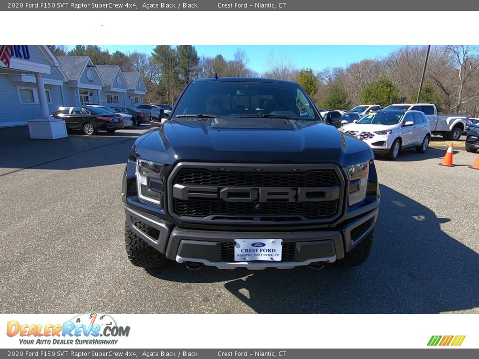 2020 Ford F150 SVT Raptor SuperCrew 4x4 Agate Black / Black Photo #2