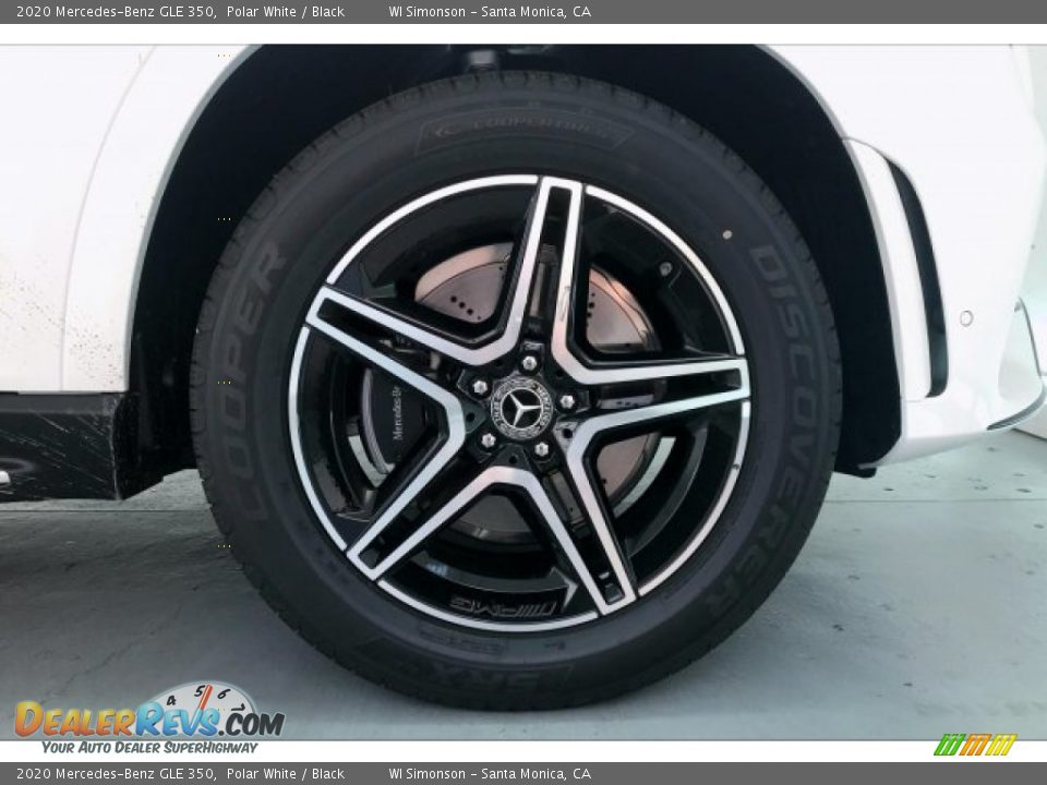 2020 Mercedes-Benz GLE 350 Polar White / Black Photo #9