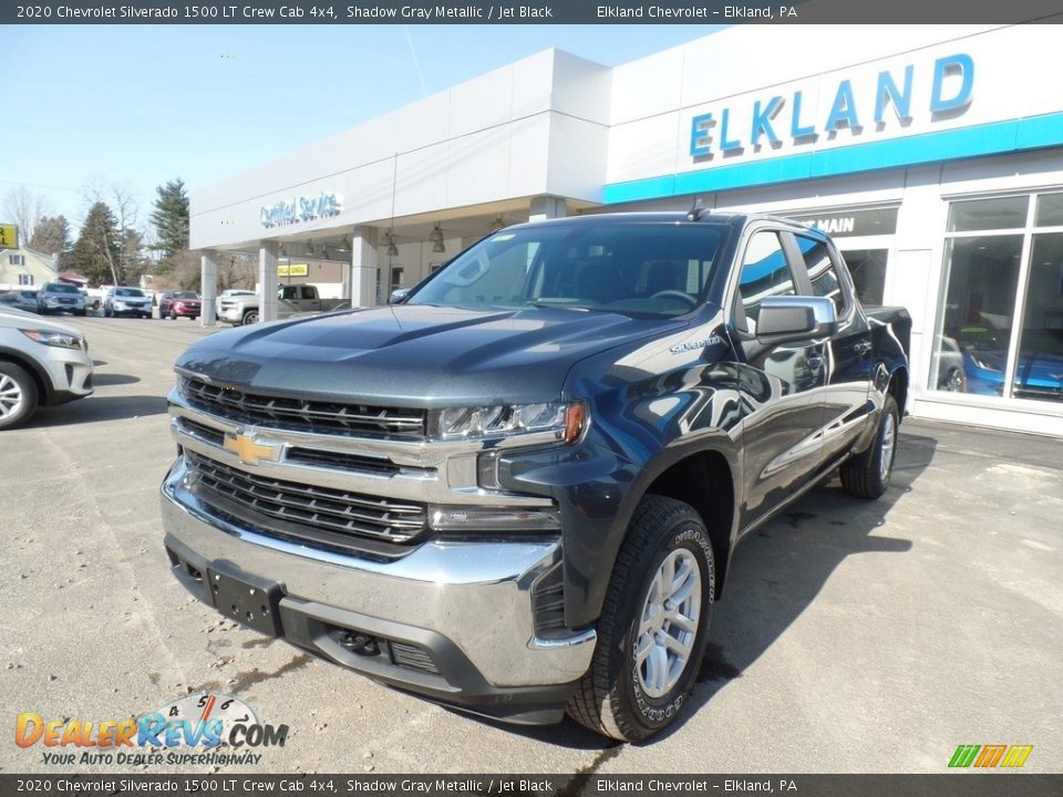 2020 Chevrolet Silverado 1500 LT Crew Cab 4x4 Shadow Gray Metallic / Jet Black Photo #2
