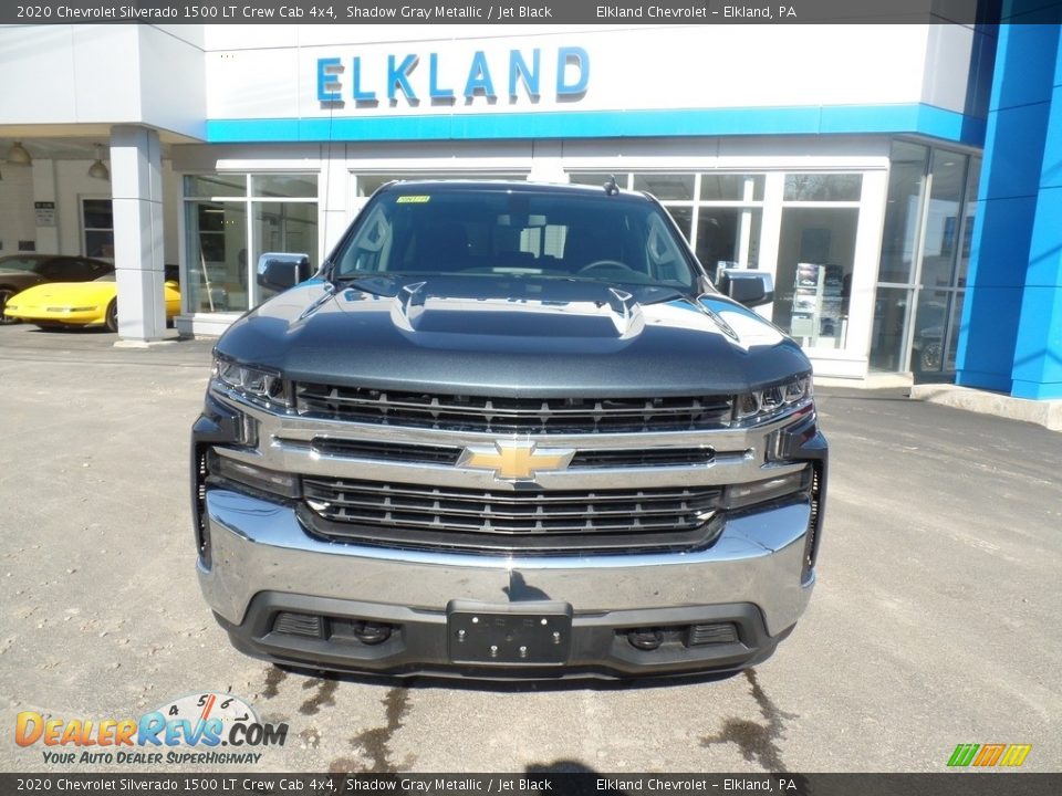 2020 Chevrolet Silverado 1500 LT Crew Cab 4x4 Shadow Gray Metallic / Jet Black Photo #3