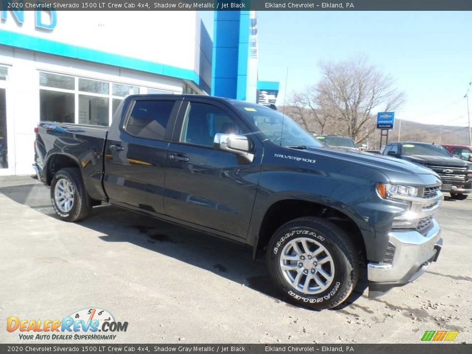 2020 Chevrolet Silverado 1500 LT Crew Cab 4x4 Shadow Gray Metallic / Jet Black Photo #5