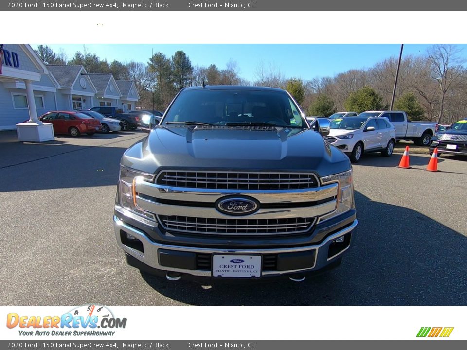 2020 Ford F150 Lariat SuperCrew 4x4 Magnetic / Black Photo #2