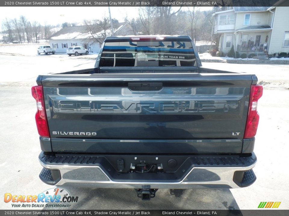 2020 Chevrolet Silverado 1500 LT Crew Cab 4x4 Shadow Gray Metallic / Jet Black Photo #8
