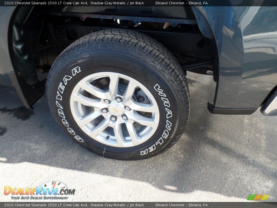 2020 Chevrolet Silverado 1500 LT Crew Cab 4x4 Shadow Gray Metallic / Jet Black Photo #11