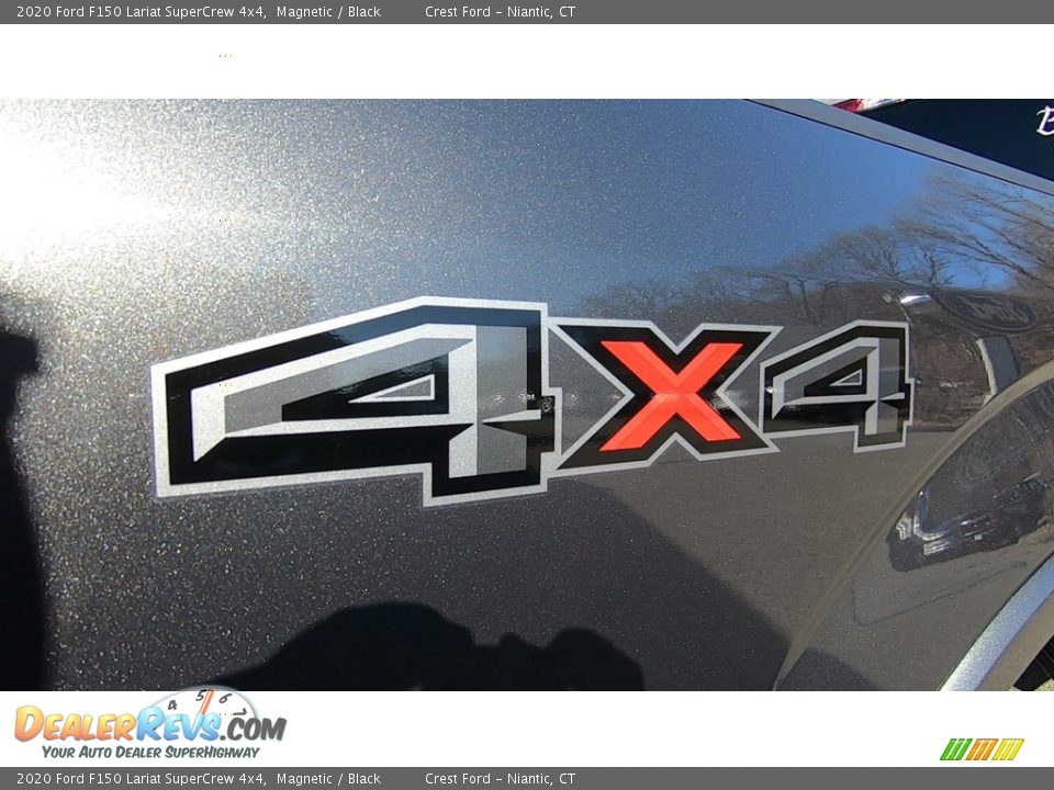 2020 Ford F150 Lariat SuperCrew 4x4 Magnetic / Black Photo #9