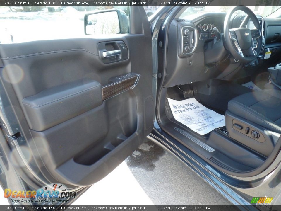 2020 Chevrolet Silverado 1500 LT Crew Cab 4x4 Shadow Gray Metallic / Jet Black Photo #14