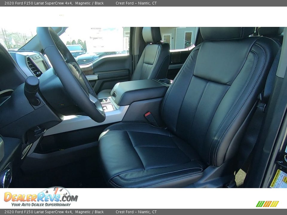 2020 Ford F150 Lariat SuperCrew 4x4 Magnetic / Black Photo #11