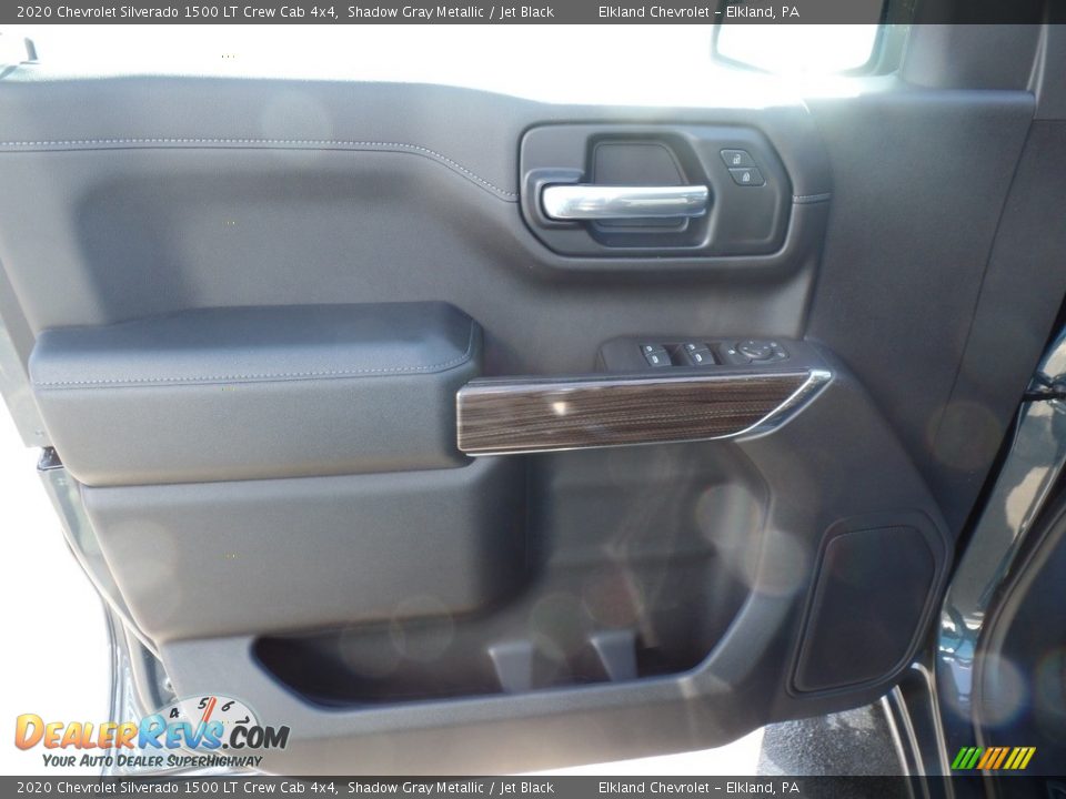 2020 Chevrolet Silverado 1500 LT Crew Cab 4x4 Shadow Gray Metallic / Jet Black Photo #15