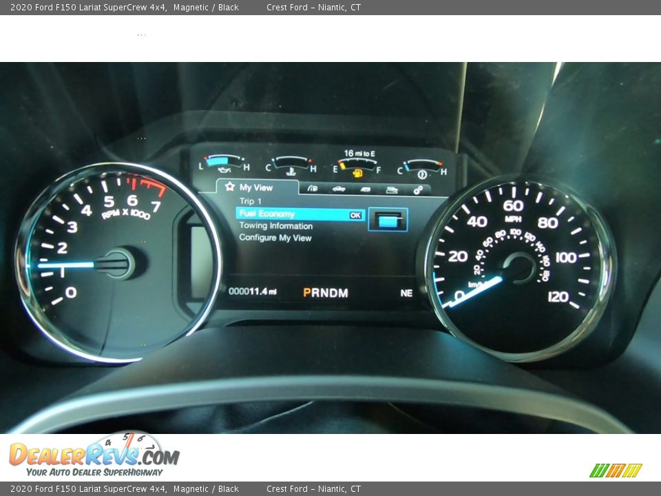 2020 Ford F150 Lariat SuperCrew 4x4 Magnetic / Black Photo #13