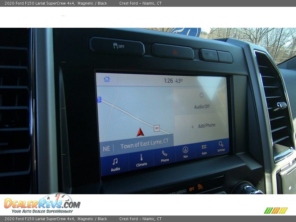 2020 Ford F150 Lariat SuperCrew 4x4 Magnetic / Black Photo #14