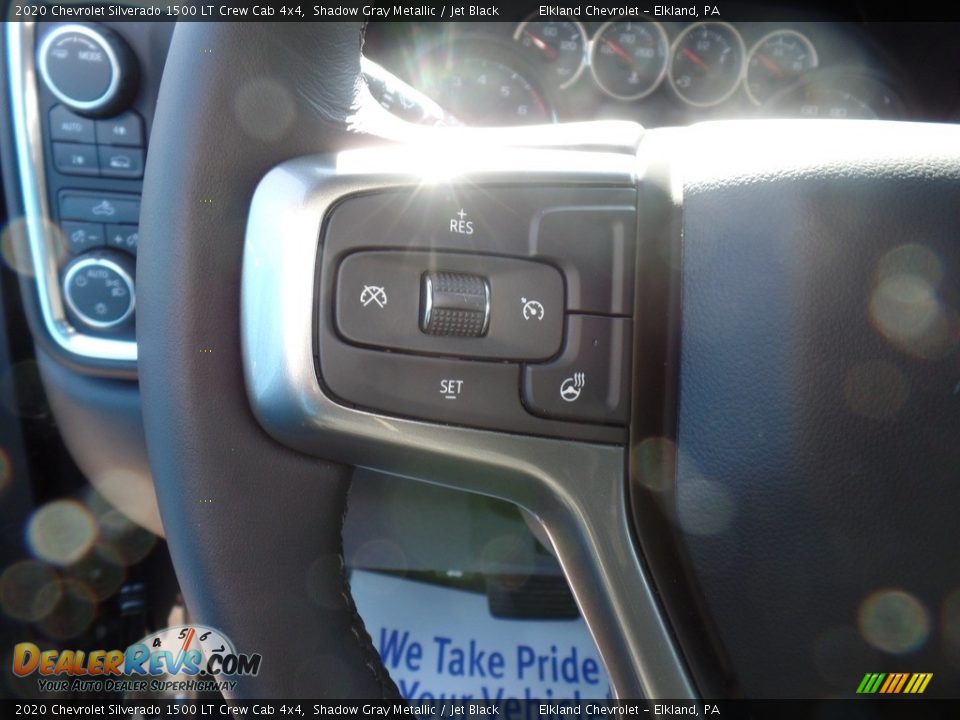 2020 Chevrolet Silverado 1500 LT Crew Cab 4x4 Shadow Gray Metallic / Jet Black Photo #20